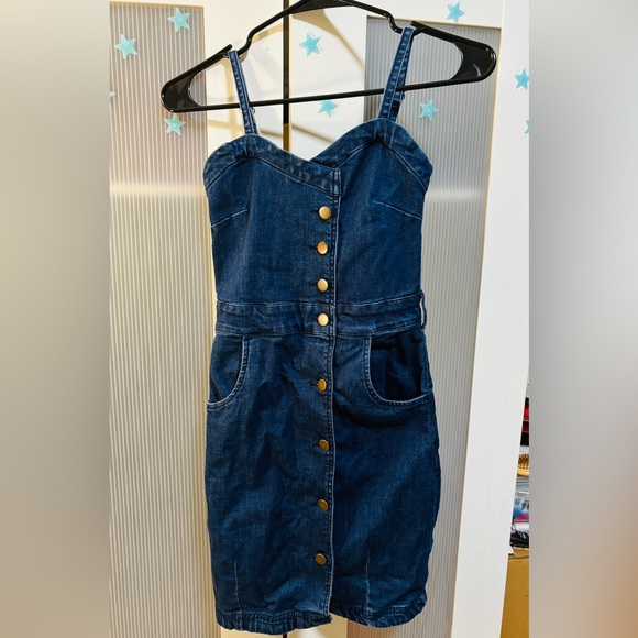 Denim dress - Picture 1 of 2